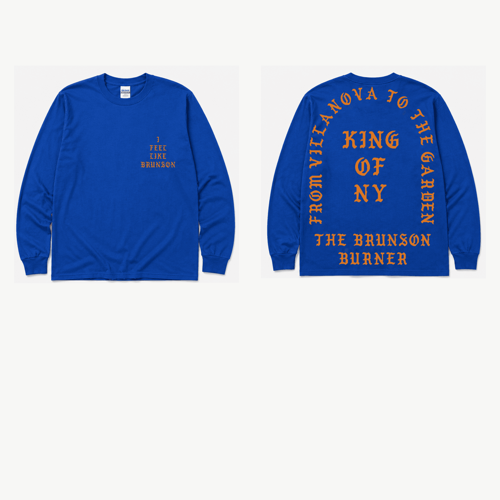 I Feel Like Brunson - Front and Back